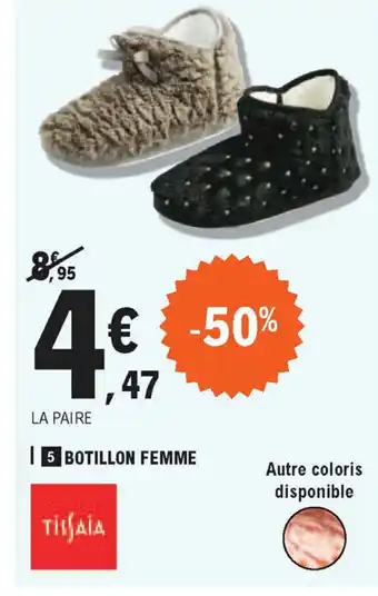 E.Leclerc Botillon Femme offre