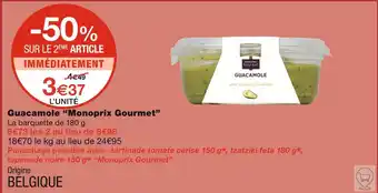 Monoprix Monoprix Gourmet Guacamole offre