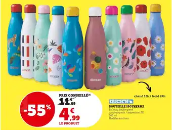 Super U DUCK'N BOUTEILLE ISOTHERME offre