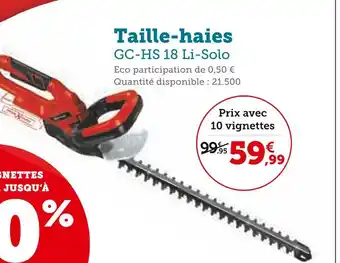 Einhell Taille-haies GC-HS 18 Li-Solo