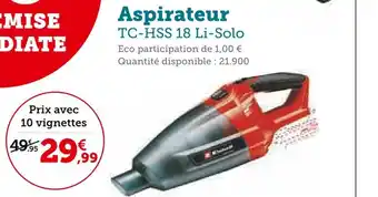 Super U Aspirateur offre