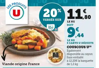 Hyper U U COUSCOUS offre