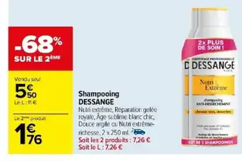 Carrefour Shampooing DESSANGE offre