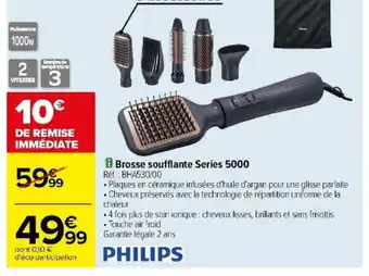Carrefour Brosse soufflante Series 5000 offre