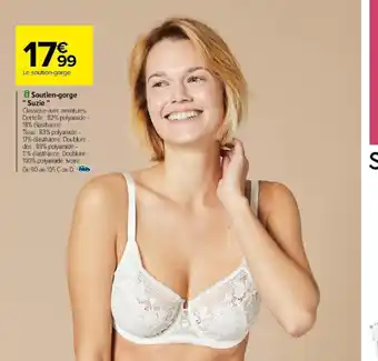 Carrefour Soutien-gorge offre