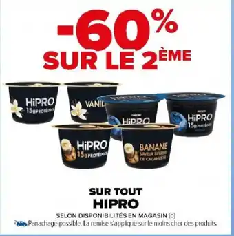 Carrefour Market SUR TOUT HIPRO offre