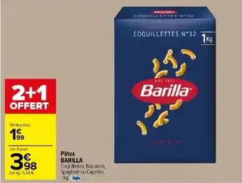 Carrefour Market Pâtes BARILLA offre