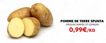 Hmarket POMME DE TERRE SPUNTA ORIGINE MAROC ET ESPAGNE offre
