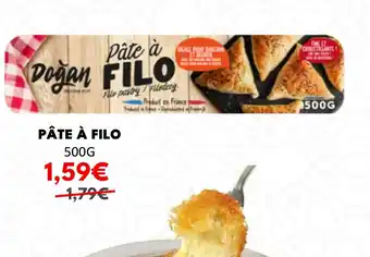 Hmarket PÂTE À FILO offre