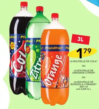 Stokomani LA BOUTEILLE DE LIMONADE CITRON* offre