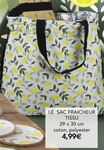 Stokomani LE SAC FRAICHEUR TISSU 29 x 30 cm offre