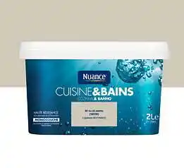 Peinture Cuisine et Bains - Ni vu ni connu - Satin - 2L