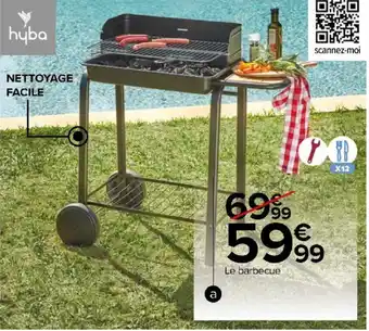 Carrefour Market Barbecue Charbon HYBA S30 offre