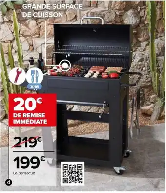 Carrefour Market Barbecue charbon Ronda offre