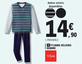 Leclerc pyjama homme sale