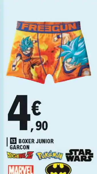 E.Leclerc Boxer Junior Garcon offre