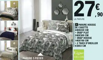 E.Leclerc Parure Housse de Couette offre