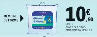 E.Leclerc Mémoire de Forme offre