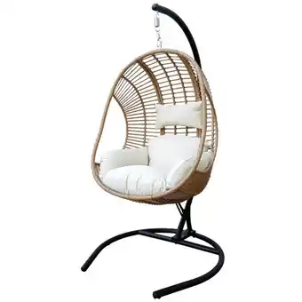 Auchan Fauteuil Œuf Suspendu Gardenstar offre