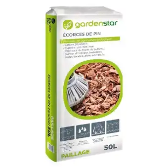 Auchan Écorce De Pin 50 L Gardenstar offre