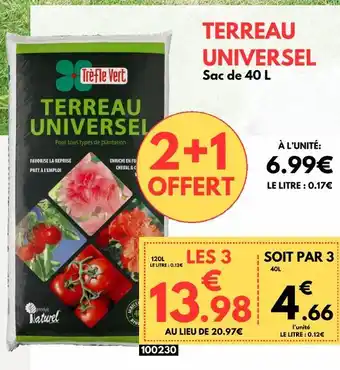 TrèfleVert TERREAU UNIVERSEL
