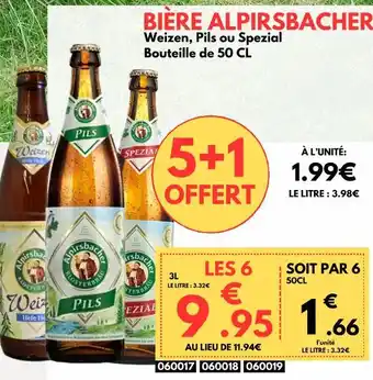 ALPIRSBACHER BIÈRE