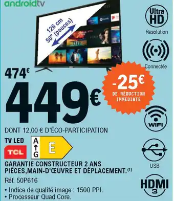 E.Leclerc TV Led offre