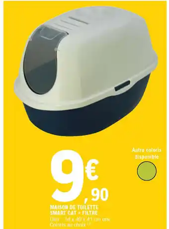 Maison de Toilette Smart Cat + Filtre
