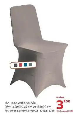 Gifi Housse extensible offre