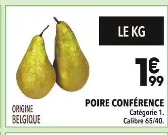 Supeco POIRE CONFÉRENCE offre