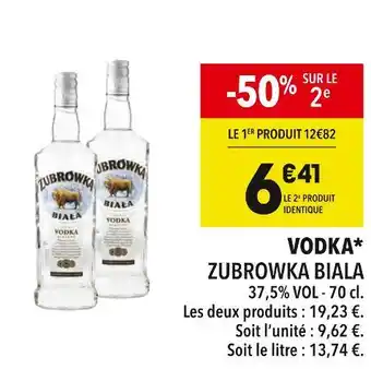 ZUBROWKA VODKA BIALA