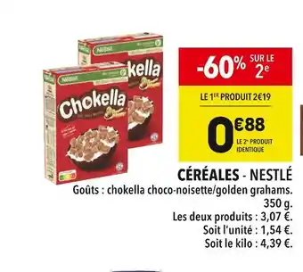 Supeco NESTLÉ CÉRÉALES offre