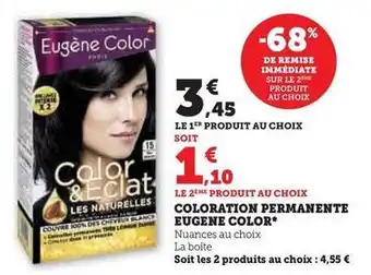 Hyper U Eugène color - coloration permanente offre