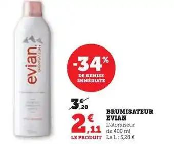 Evian - brumisateur