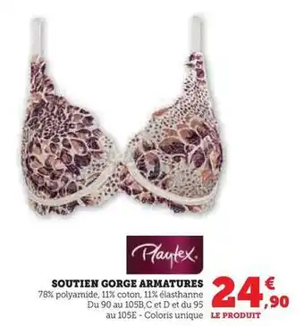 Hyper U Playtex - soutien gorge armatures offre