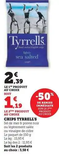 Tyrrell's - chips