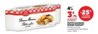 U Express Bonne maman - petits gateaux offre