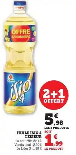 U Express Lesieur - huile isio 4 offre