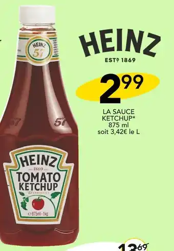 Stokomani HEINZ LA SAUCE KETCHUP offre