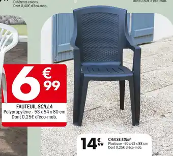 La Foir'Fouille CHAISE EDEN offre