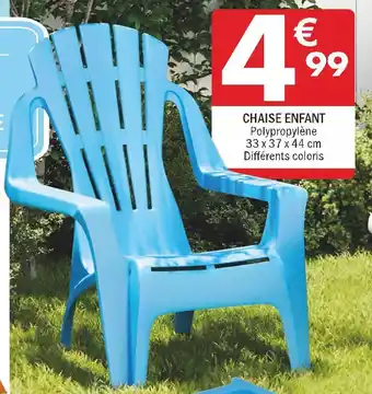 La Foir'Fouille CHAISE ENFANT offre