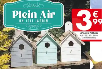 NICHOIR Ă OISEAUX