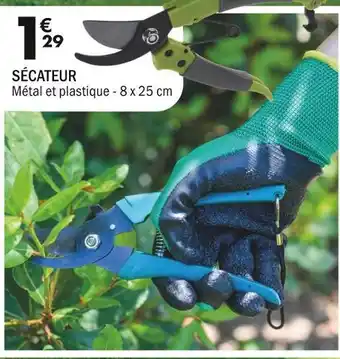 La Foir'Fouille SÉCATEUR offre