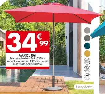 La Foir'Fouille Hespéride PARASOL SOYA offre