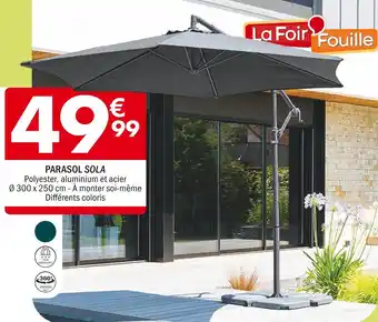 La Foir'Fouille PARASOL SOLA offre