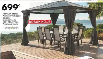 Hespéride PERGOLA BELIZE