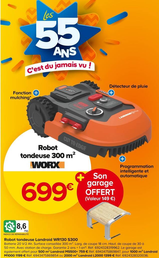 Worx wr130 sale