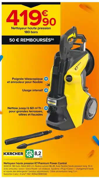 Kacher Nettoyeur haute pression K7 Premium Power Control