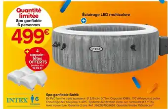 Castorama INTEX Spa gonflable Baltik offre
