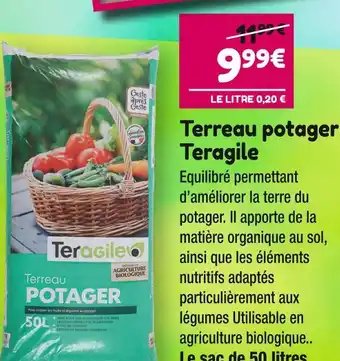 Point Vert Teragile Terreau potager offre